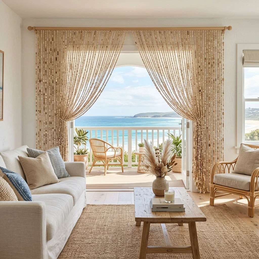 Beaded curtains in Dubai