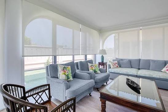 Sunscreen roller blinds in Dubai