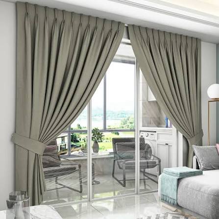 Wave curtain installation by Dubai Curtain Experts