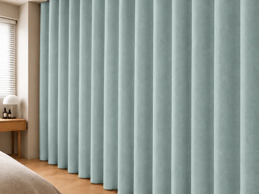 Wave curtains made to measure in Dubai