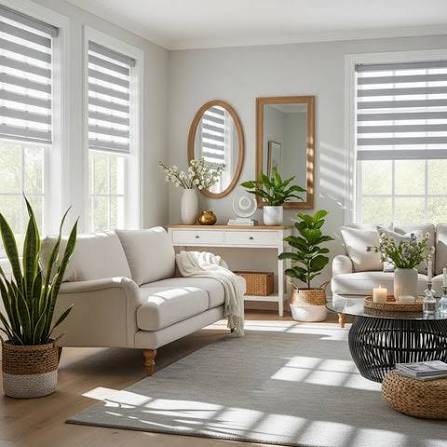 Zebra (day and night) blinds in Dubai